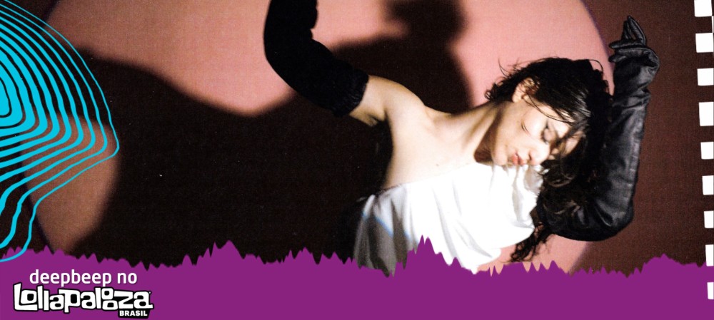 Nina Maia playlist para deepbeep no Lollapalooza