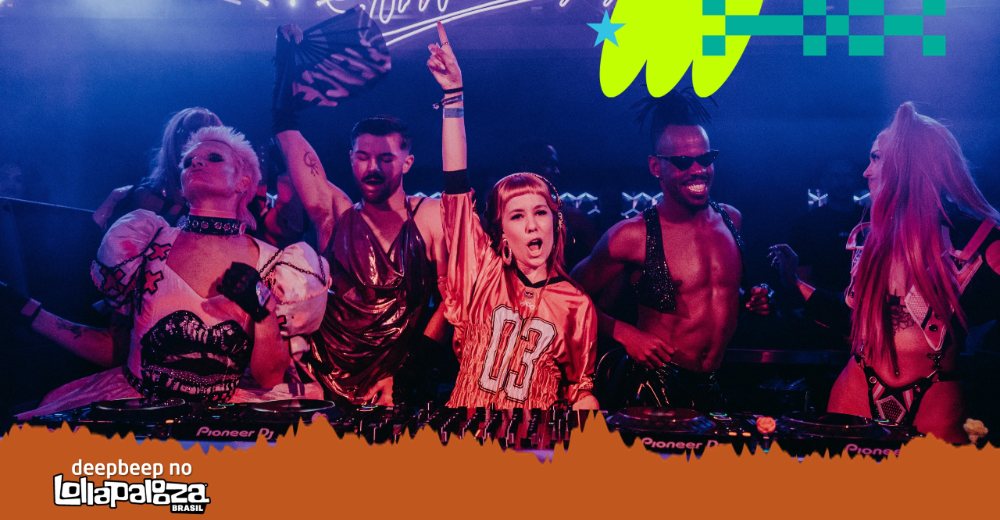 Aline Rocha playlist deepbeep no Lollapalooza