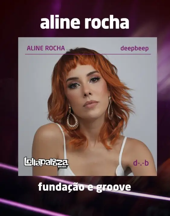capa aline rocha entrevista playlist lollapalooza deepbeep 3