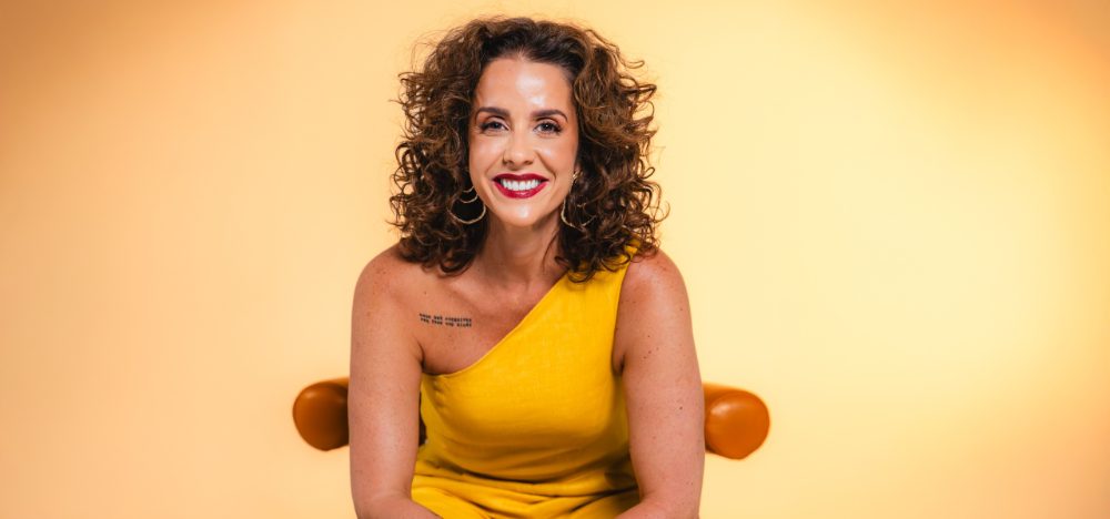 Potyra Lavor em retrato para o deepbeep durante entrevista e playlist sobre cultura, música, festivais e curadoria.